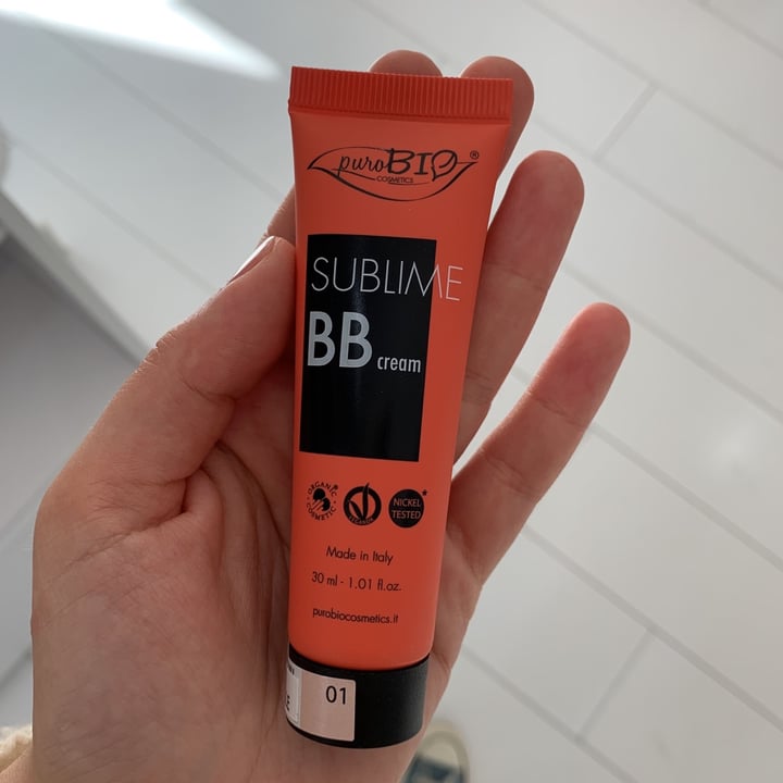 photo of PuroBIO Cosmetico Sublime BB cream shared by @antonellabattaglia on  27 Apr 2021 - review