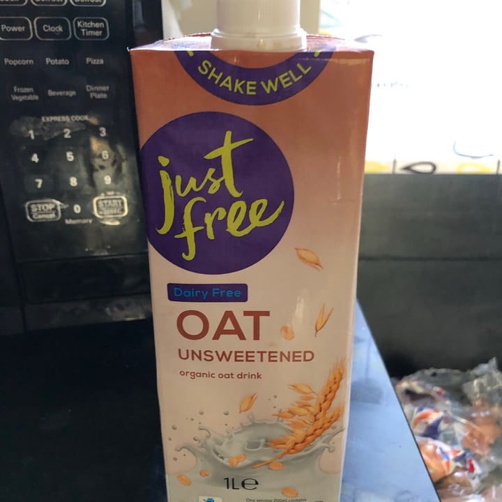 photo of Just Free Oat unsweetened shared by @harveyrandall on  23 Feb 2021 - review