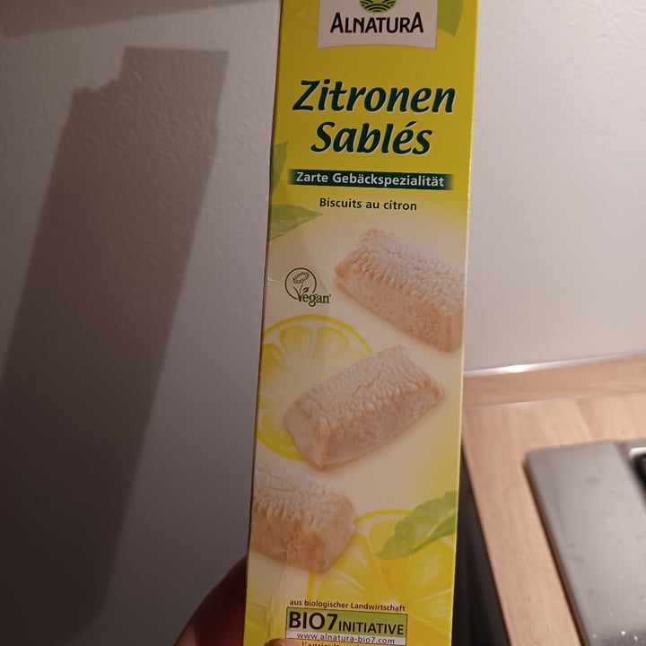photo of Alnatura Galletas de limón shared by @paolaelisa on  28 Sep 2022 - review