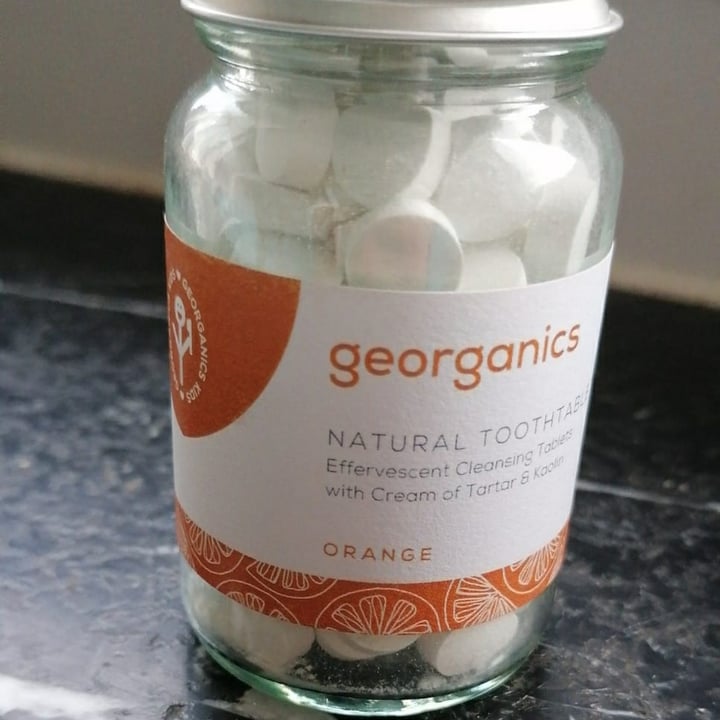 photo of Georganics Orange toothpaste shared by @mariencd on  01 Jan 2021 - review