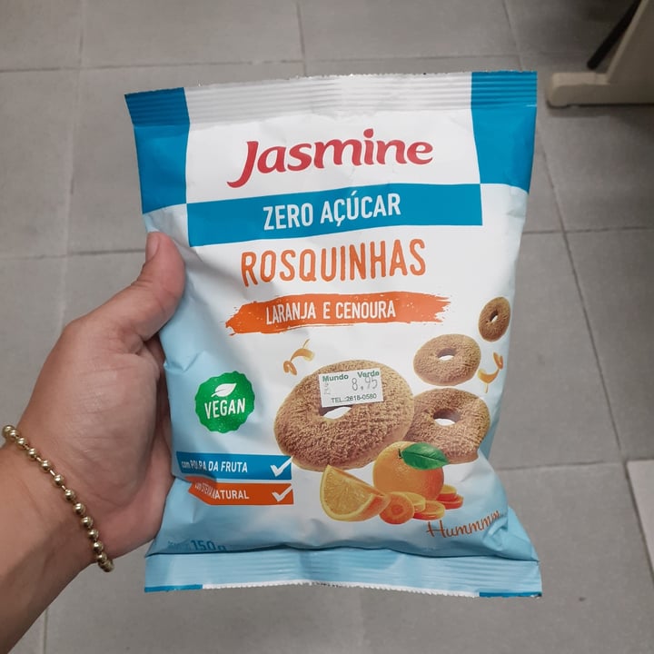 photo of Jasmine Rosquinhas laranja e cenoura zero açúcar shared by @laurinhaalvares on  09 Dec 2021 - review