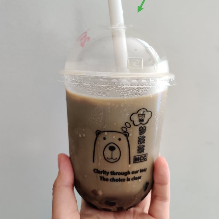 photo of Mong Cha Cha Cafe 梦茶茶 Hojicha Boba Bubble Tea shared by @fourdollars on  30 May 2020 - review