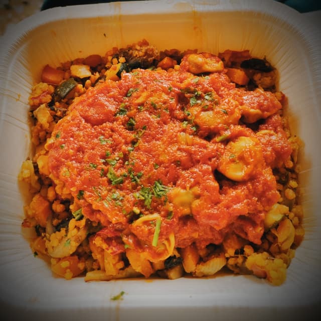 菜肴“Cous Cous Alla Magrebina”的照片