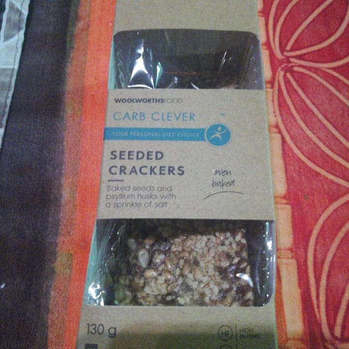 photo of Woolworths Food Seeded Crackers shared by @rosebud on  08 Jan 2020 - review