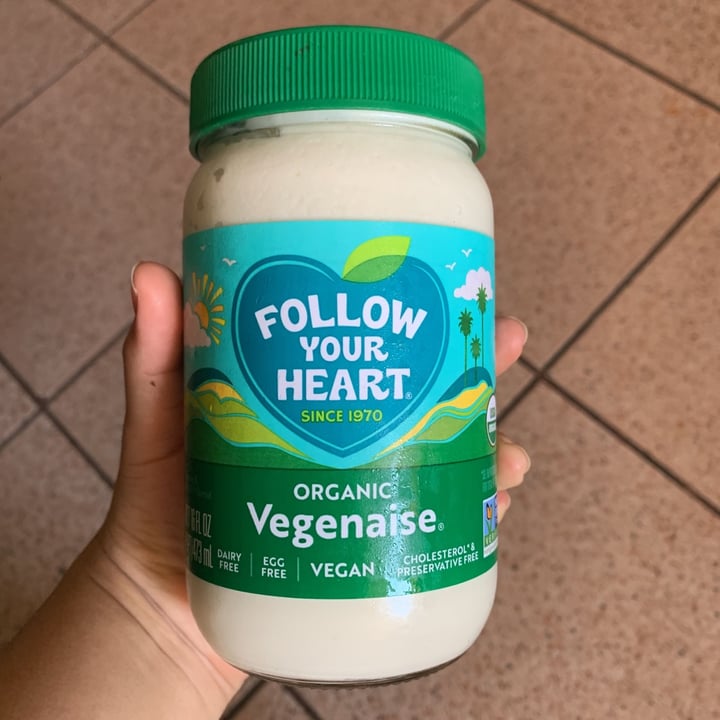 photo of Follow your Heart Vegenaise Mayo shared by @nataliahrz on  22 Sep 2021 - review