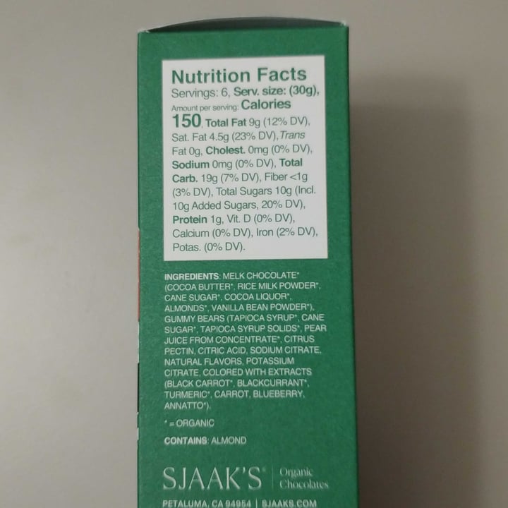 review photo of Sjaak’s Organic Chocolates Vegan Santa shared by @alandestraya on 27 Nov 2022 - review