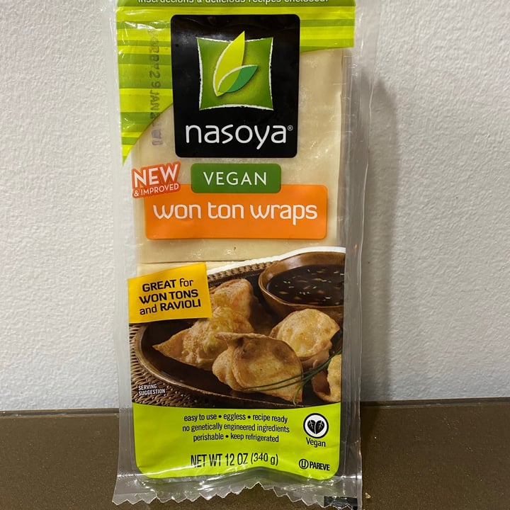 photo of Nasoya Vegan Wonton Wraps shared by @mariannaking on  19 Jan 2021 - review