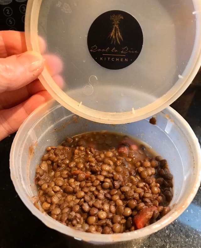 Photo of the dish “Sprouted Lentil taco Mix”