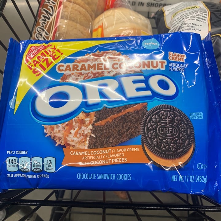 photo of  Mondelēz International Oreo Peanut Butter Flavour shared by @katyinmpls on  21 Oct 2020 - review