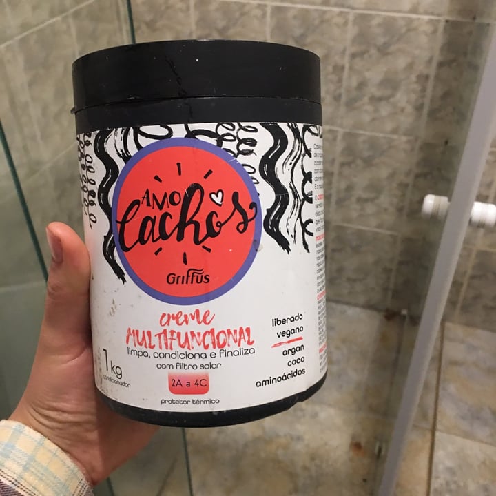 review photo of Griffus Creme Muntifuncional Amo Cachos shared by @rodrigolemos on 11 Jul 2021 - review