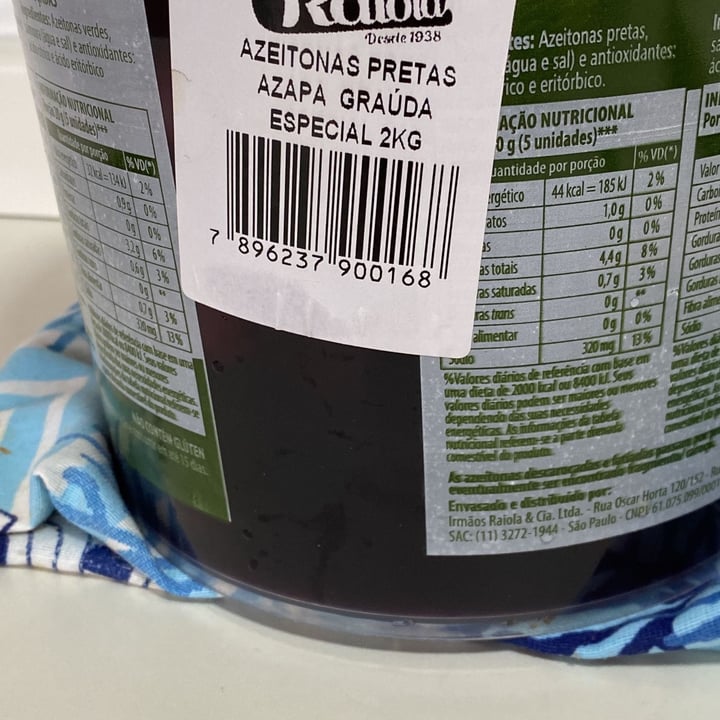 review photo of Raiola Azeitonas pretas shared by @maryliota on 14 May 2022 - review