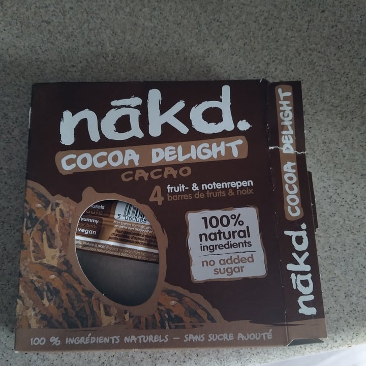 photo of Nākd. Cocoa Delight Bar shared by @olgaentropia on  15 Nov 2020 - review