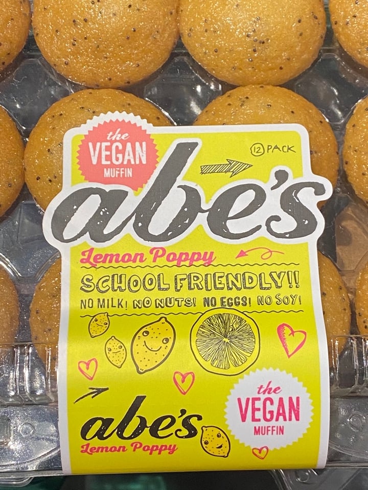 review photo of Abe's Vegan Muffins Lemon Poppy Muffins shared by @mleeburns on 25 Jan 2020 - review