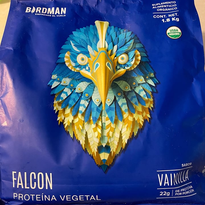 photo of Birdman Falcon Proteína Vegetal Sabor Vainilla shared by @rroby on  01 Oct 2021 - review