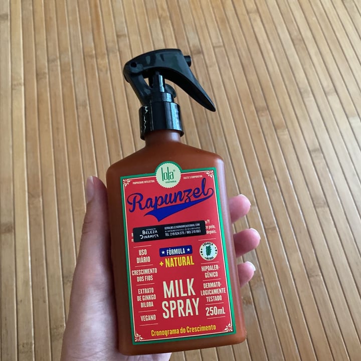 photo of Lola Cosmetics Rapunzel Milk Spray shared by @monicaprz on  22 Jul 2021 - review