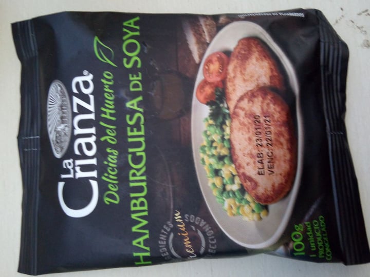 review photo of La Crianza Hamburguesa de Soya shared by @yumpipi on 05 Mar 2020 - review