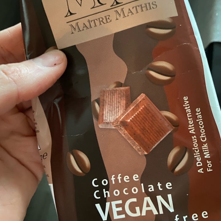 photo of Maitre Mathis Coffee chocolate vegan shared by @sunnycaribbeanvegan on  17 Jan 2022 - review