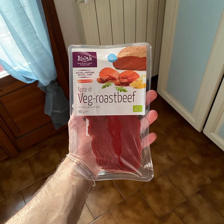 photo of Biolab Affettato vegano Roastbeef shared by @loria28 on  30 May 2022 - review