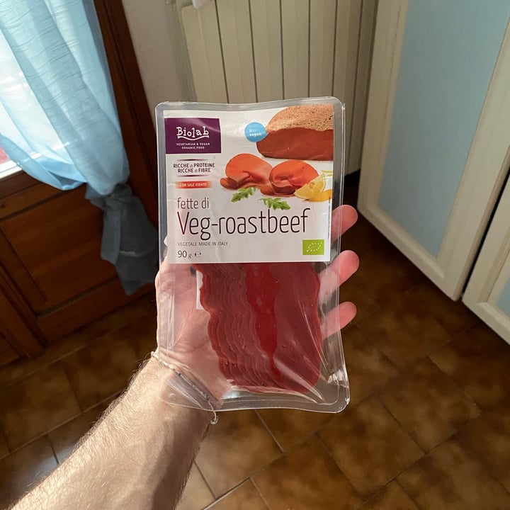 review photo of Biolab Affettato vegano Roastbeef shared by @loria28 on 30 May 2022 - review