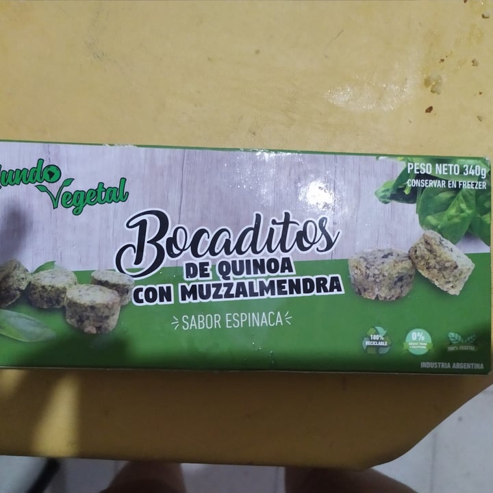 photo of Mundo Vegetal Bocaditos de espinaca con muzzalmendra shared by @luciana13 on  17 Mar 2021 - review