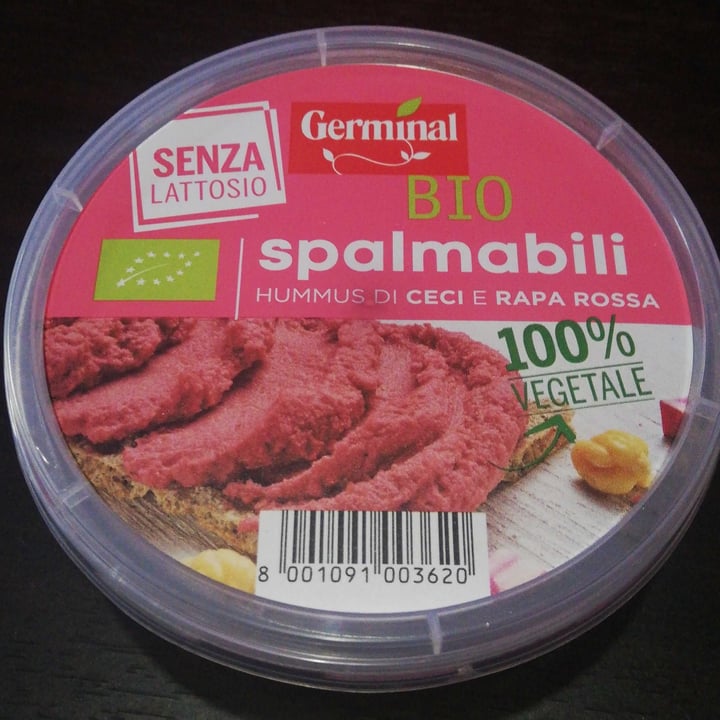 photo of Germinal Bio Hummus di ceci E Rapa Rossa shared by @laverbena on  25 Sep 2022 - review