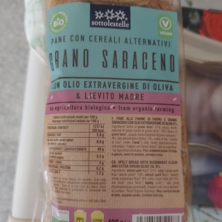 photo of Sottolestelle pane con cereali alternativi segale shared by @bluelewis on  24 Jun 2022 - review