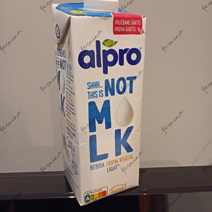 photo of Alpro this is not milk light shared by @fermina on  25 Oct 2022 - review