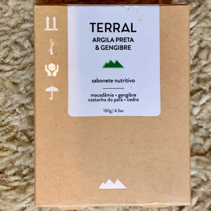 photo of Terral Natural sabonete em barra argila preta e gengibre shared by @isalou on  04 Jun 2022 - review