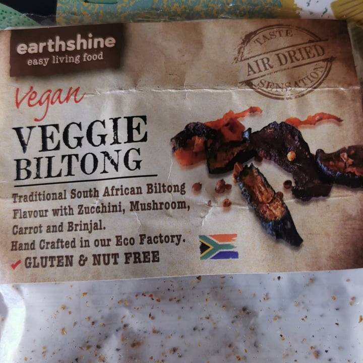photo of Earthshine Veggie Biltong shared by @veganpower001 on  04 Oct 2021 - review