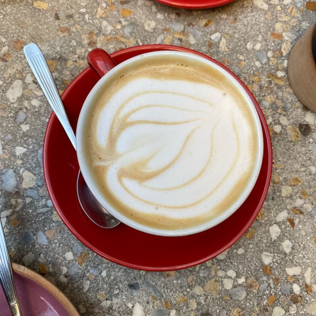 Photo of the dish “latte con leche de almendras”