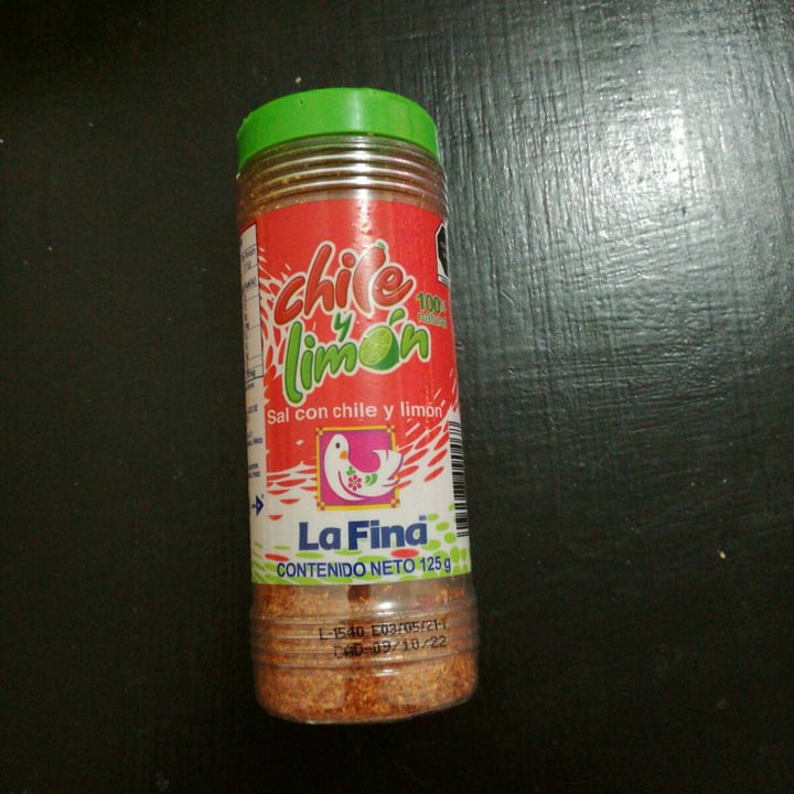 review photo of La Fina Sal con chile y limón shared by @veronicaguillen on 30 Jun 2021 - review