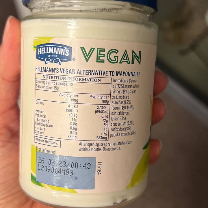 review photo of Hellmann’s Dressing & Spread shared by @deborasantos on 15 Nov 2022 - review