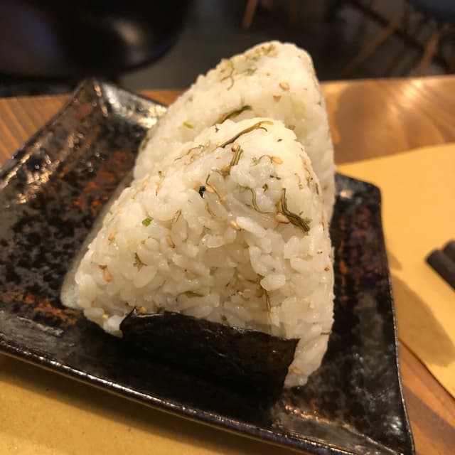 Photo of the dish “Onigiri Wasabi”
