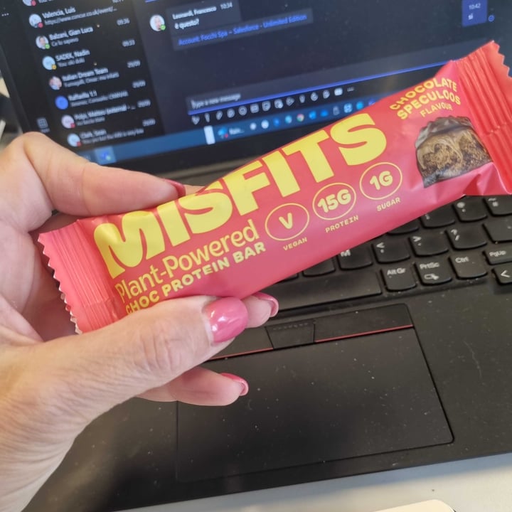 photo of Misfits Chocolate Speculoos shared by @raffavegme on  30 Sep 2022 - review