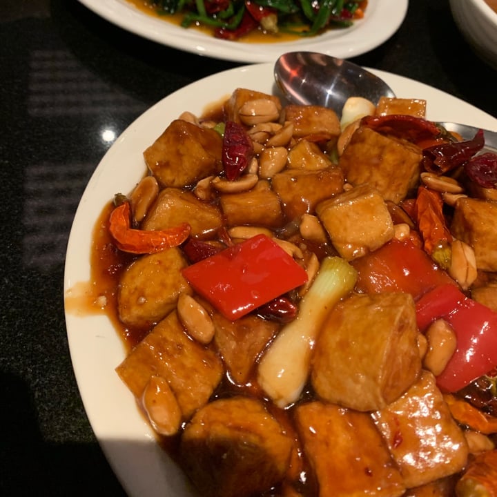 photo of Qi - House of Sichuan Kung Pao Tofu with Peanuts shared by @crueltyfreetan on  19 Dec 2020 - review