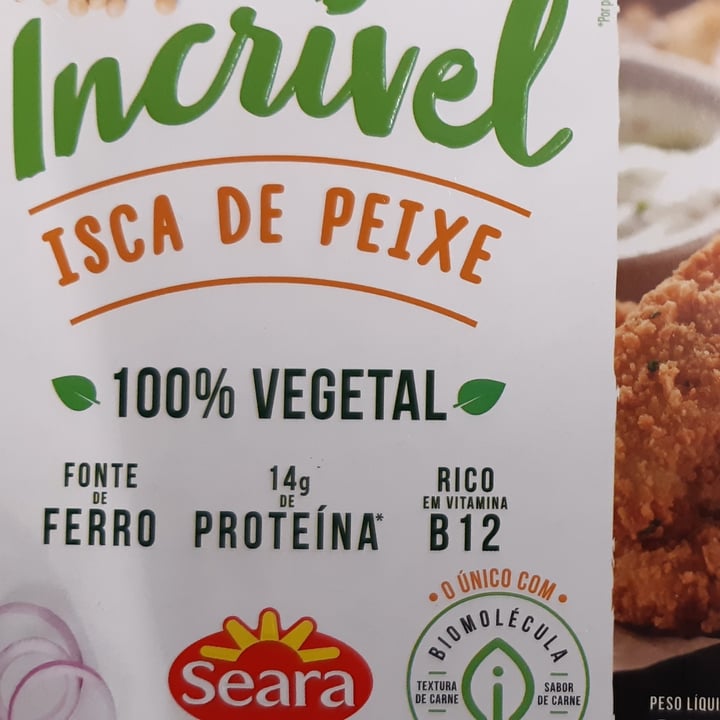 photo of Incrível - Seara Isca de peixe shared by @papade22 on  15 Jun 2022 - review