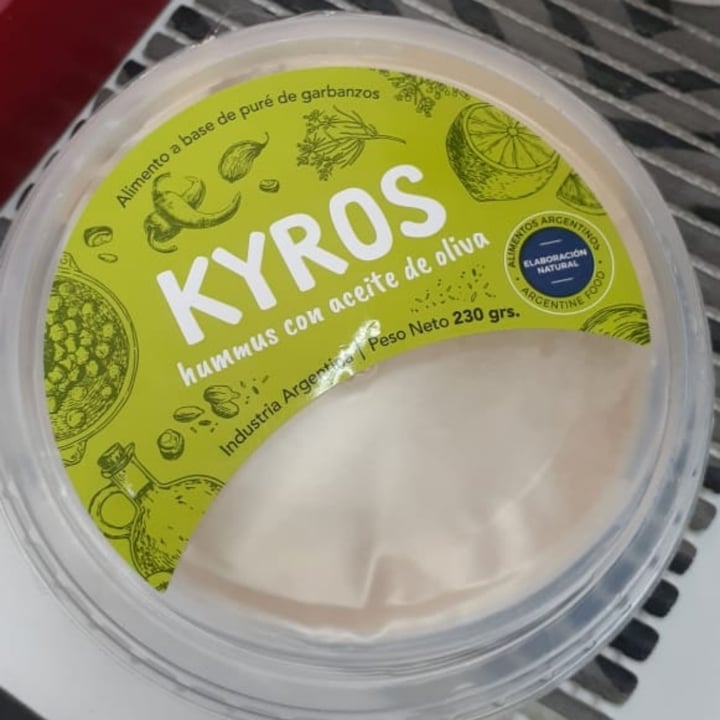 photo of Kyros Hummus con Aceite de Oliva shared by @yanifrida on  22 Nov 2020 - review
