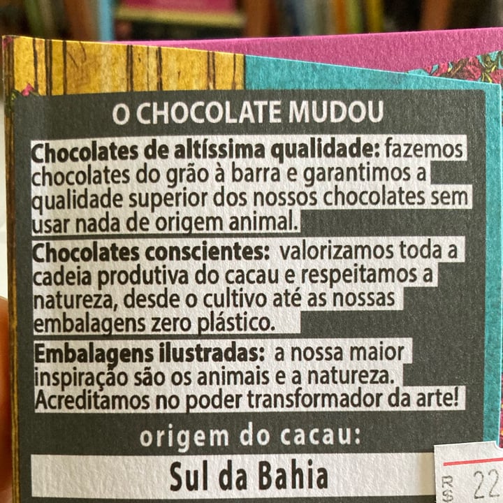 photo of Arte Chocolate 70% CACAU castanha de baru & flor de sal shared by @deboramagrini on  08 Sep 2022 - review