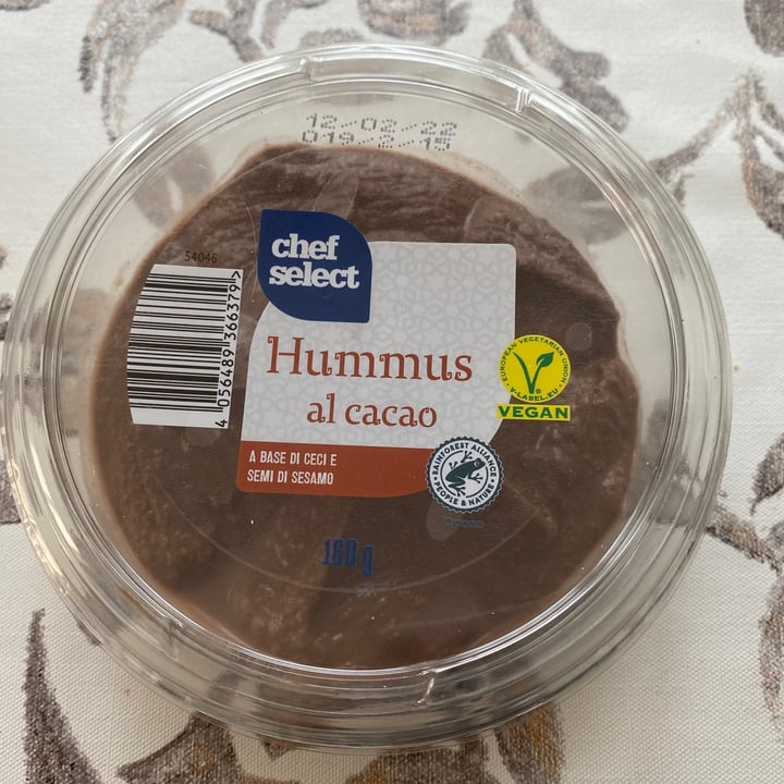 photo of Chef Select Hummus al cacao shared by @animalionline on  12 Feb 2022 - review