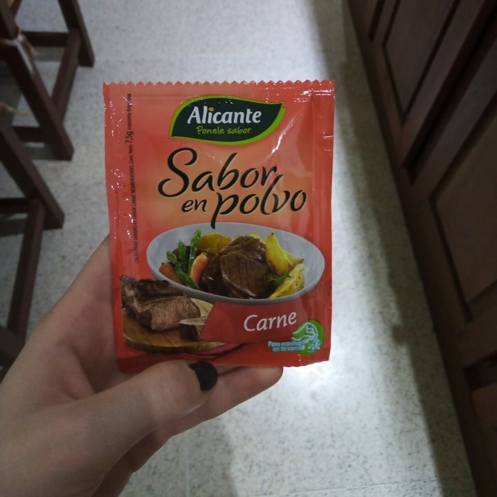 review photo of Alicante Sabor en Polvo Carne shared by @camixpole on 01 May 2020 - review