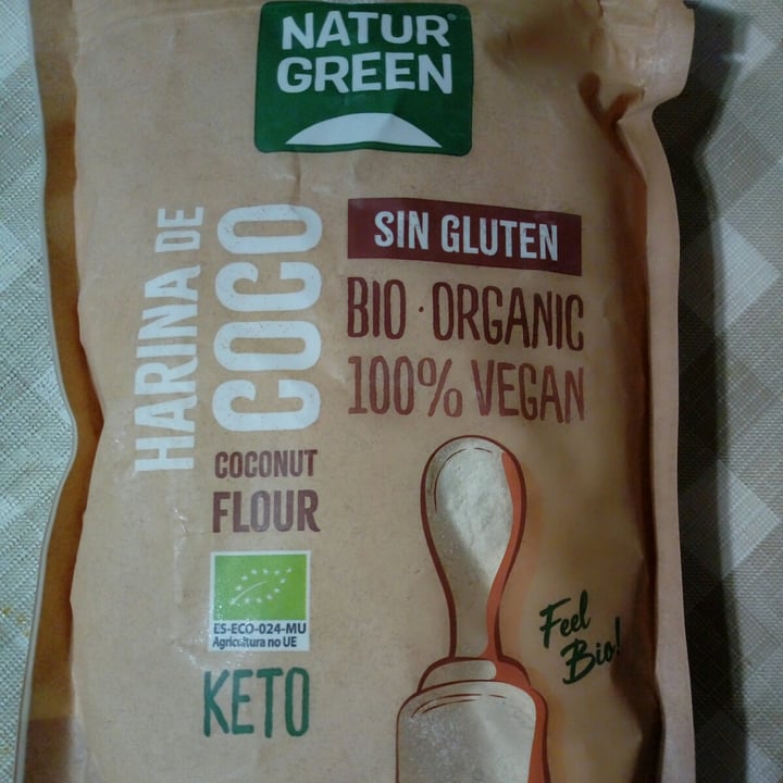 photo of NATUR GREEN Harina de coco shared by @ferreirautkina on  20 Apr 2022 - review