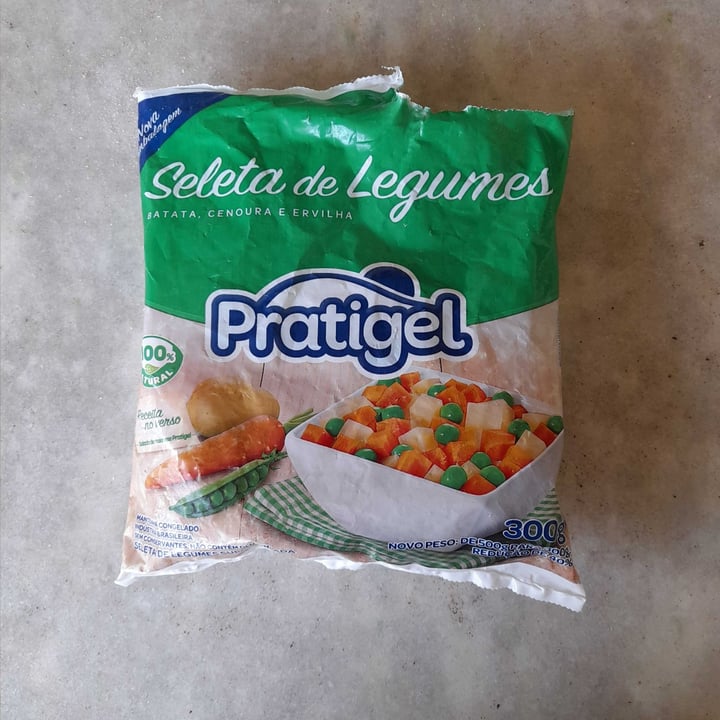 photo of Pratigel Seleta de legumes shared by @geovananutriveg on  17 May 2022 - review