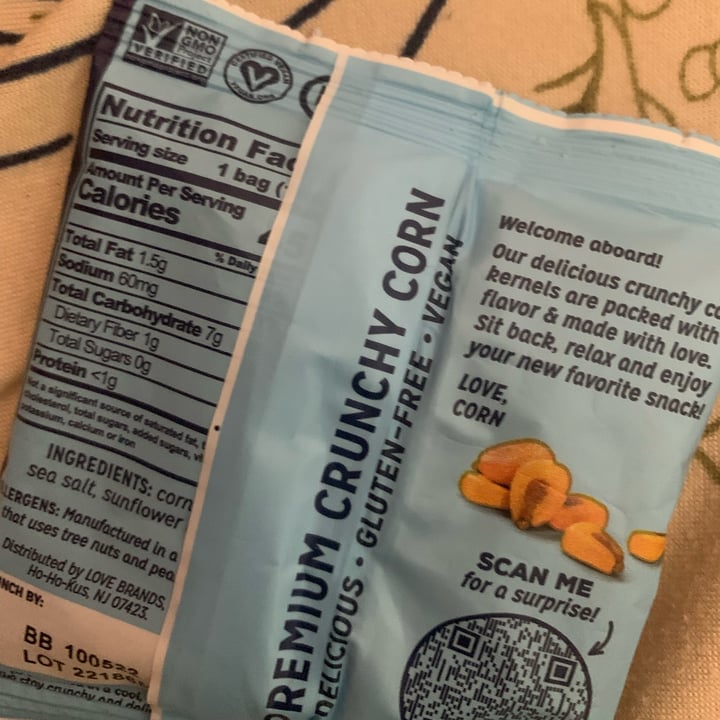 review photo of Love, Corn sea salt (20g) shared by @yully on 21 Aug 2022 - review