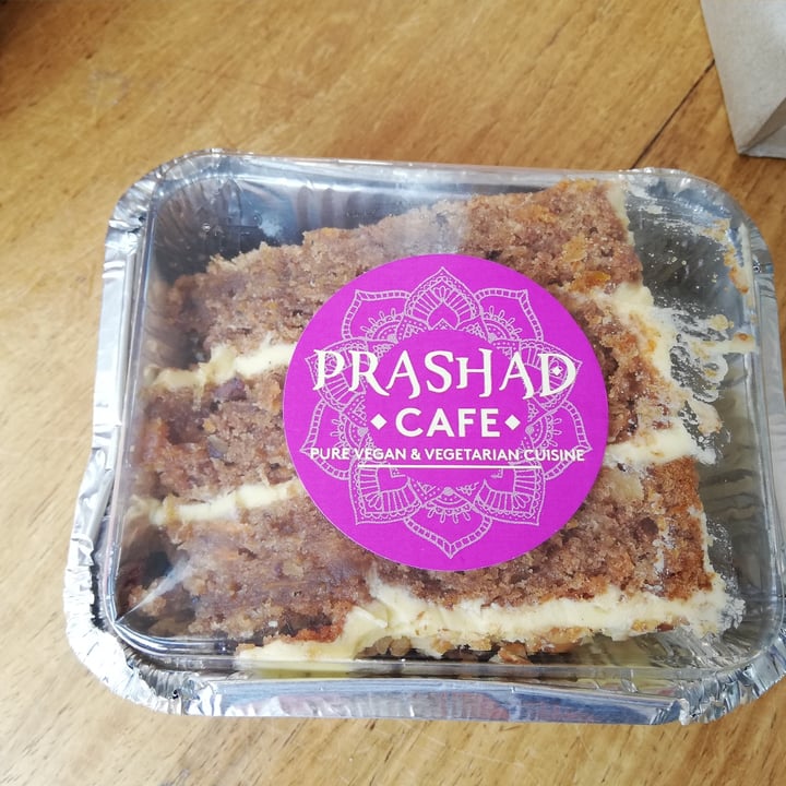 photo of Prashad Café (Kloof Street) Vegan Carrot Cake shared by @allygreen on  02 Jul 2021 - review