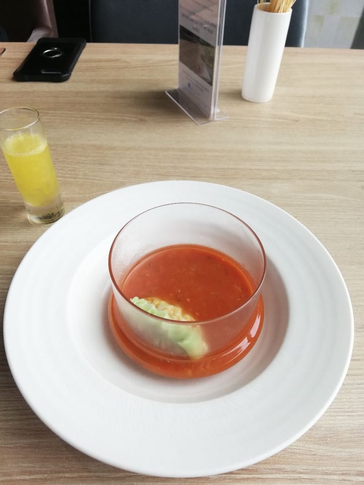 review photo of Joie Clear Tomato soup with Garbanzo shared by @yogaong on 14 Mar 2020 - review