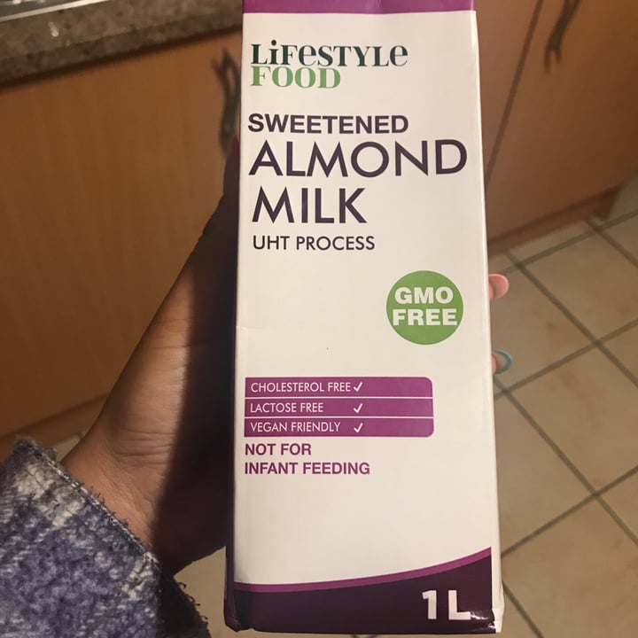 photo of Lifestyle Food Sweetened Almond Milk shared by @terribentt on  29 Jul 2020 - review