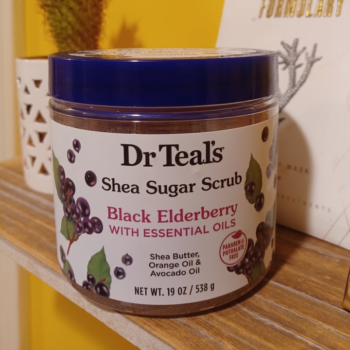 photo of Dr Teal's Shea Sugar Scrub - Black Elderberry shared by @earthling6 on  14 Oct 2022 - review