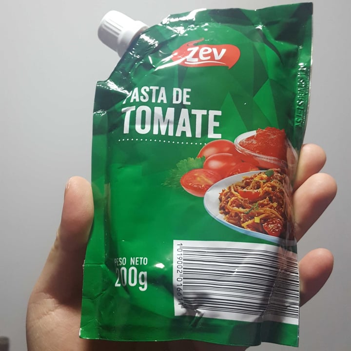 photo of Zev Pasta de tomate shared by @andreacampos on  12 Jun 2020 - review