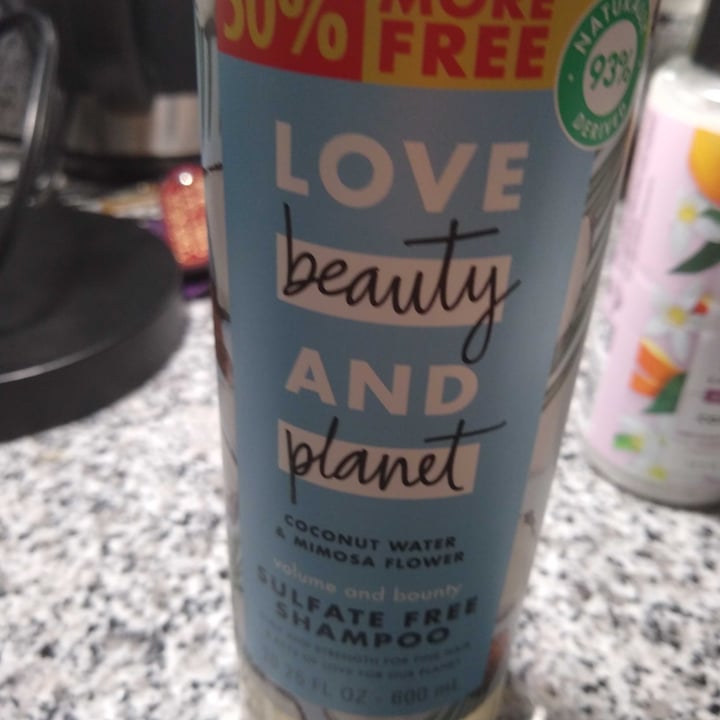 photo of Love Beauty and Planet Coconut Water & Mimosa Flower Shampoo shared by @tschwendeman on  26 Jun 2021 - review