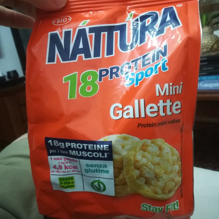 photo of Nattura 18 Protein Sport Mini Gallette shared by @j0se on  04 Aug 2022 - review